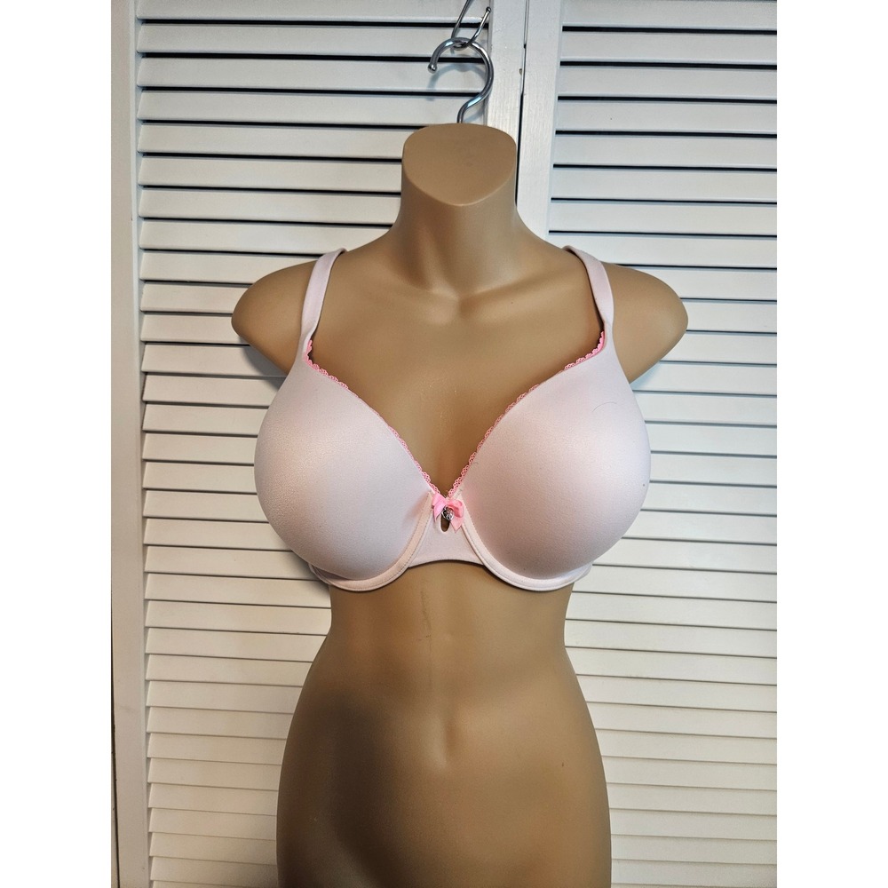 Victoria's Secret Body by Victoria Perfect Shape Bra 38DD Pink Lace Underwire